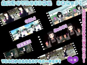 生肉汁のVRの3D作品 3本セット！(生肉汁) [d_207092]