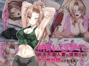 NTRレ○プ！！ 欲求不満人妻が調教されてマゾ性奴●にされる話(殿様ペンギン) [d_209475]