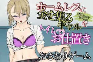LostTimeLarkGirl〜ホームレスに突っかかるギャルを多目的トイレでお仕置き〜(青。) [d_210435]