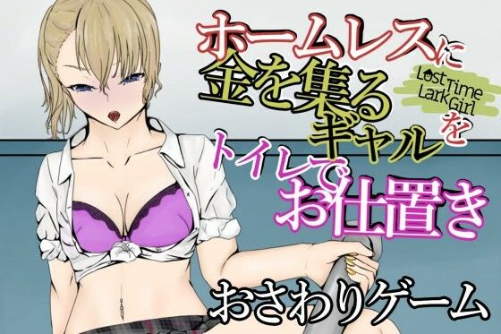 LostTimeLarkGirl〜ホームレスに突っかかるギャルを多目的トイレでお仕置き〜(青。) [d_210435]
