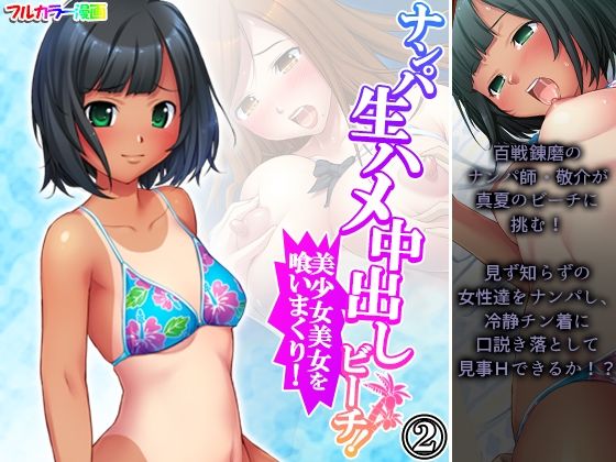 ナンパ生ハメ中出しビーチ！美少女美女を喰いまくり！ 2巻(アロマコミック) [d_214125]