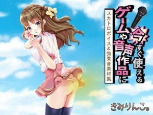 ゲームや音声作品に今すぐ使える！〜スカトロボイス＆効果音素材集〜(きみりんこ。) [d_218739]