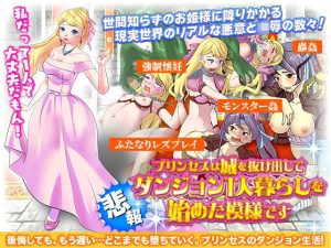 【悲報】プリンセスは城を抜け出してダンジョン1人暮らしを始めた模様です(ちゃっぴぃ1) [d_219072]