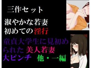 三作セット 童貞大学生に見初められた美人若妻大ピンチ 他二編(Inazuma) [d_219631]