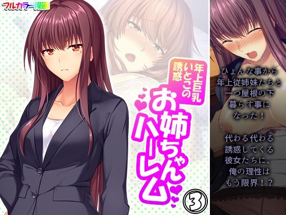 年上巨乳いとこの誘惑お姉ちゃんハーレム 3巻(悶々堂) [d_220726]