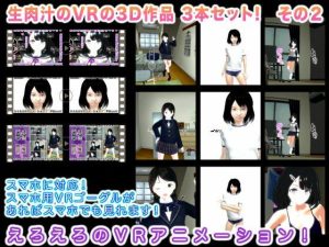生肉汁のVRの3D作品 3本セット！ その2(生肉汁) [d_221441]