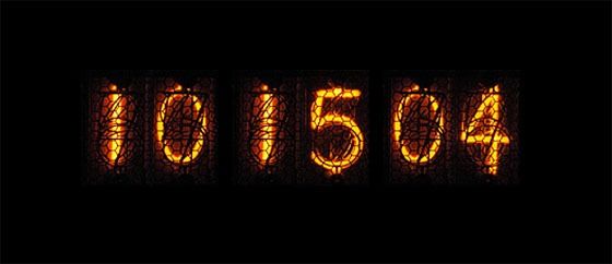 ニキシー管時計(Roland Soft) [d_222436]