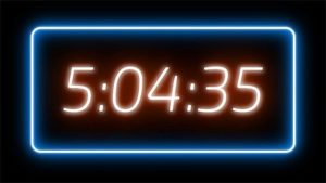 ネオン時計(Roland Soft) [d_223273]