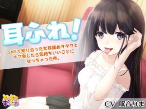 耳ふれっ！〜SNSで知り合った女耳舐めヲタクとオフ会したら気持ちいいことになっちゃった件〜【耳かき、耳舐め手コキ、本番セックス】(とろとろスタジオ) [d_221356]