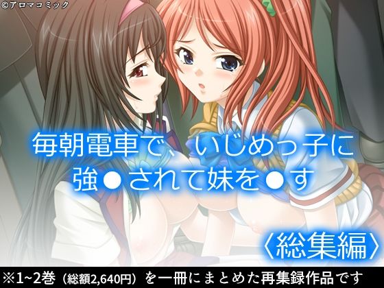 毎朝電車で、いじめっ子に強●されて妹を●す ＜総集編＞(アロマコミック) [d_223535]