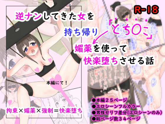 逆ナンしてきた女を持ち帰り媚薬を使って快楽堕ちさせる話(たんぐ工房) [d_224356]