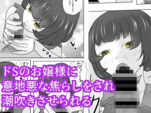 リードされたいお嬢様は焦らして見極める 愛・焦らし(青。) [d_225659]