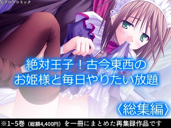 絶対王子！古今東西のお姫様と毎日やりたい放題 ＜総集編＞(アロマコミック) [d_228730]