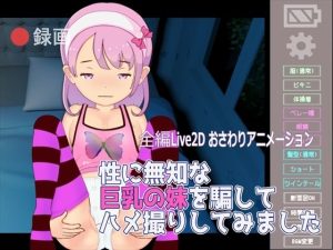 性に無知な巨乳の妹を騙してハメ撮りしてみました(スイートクォーター) [d_228877]