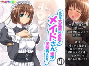 とある大富豪の遺産とメイドさん達が全部貰えたら… 1巻(アロマコミック) [d_230076]