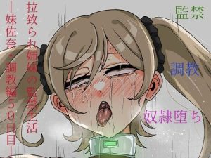 拉致られ姉妹の監禁生活―妹佐奈・調教編50日目―(パーカーパーカー) [d_232426]