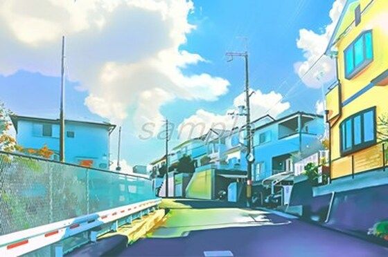 郊外の町(Re；creating_world) [d_234576]