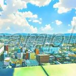 タワマンからの眺め【背景素材_夕方差分＋空くり抜きセット】(Re；creating_world) [d_234608]