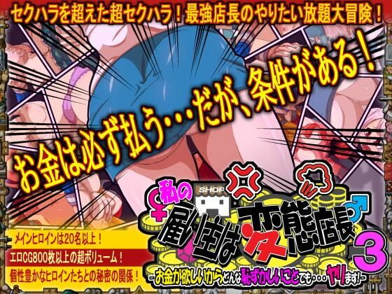 私の雇い主は変態店長 -お金が欲しいからどんな恥ずかしいことでも・・・ヤリます！-3(H：O：T（仮）) [d_236226]