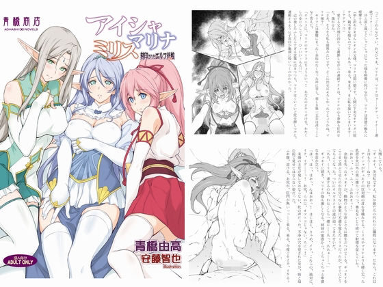 アイシャ、マリナ、ミリス 刻印されたエルフ母娘(青橋商店) [d_239346]