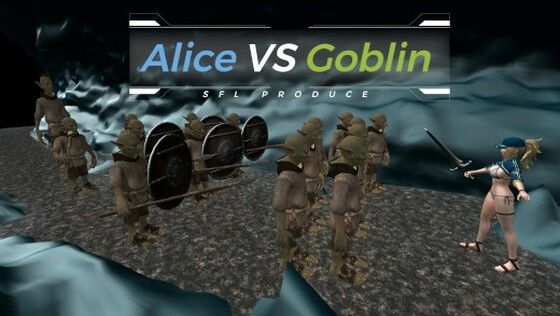 勇者アリスVSゴブリン(SFL) [d_240813]