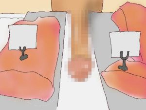 肉屋の肉を食べて成長した肉棒を、 店の娘さんの肉穴に挿入する男の話(逢瀬のひび) [d_242766]