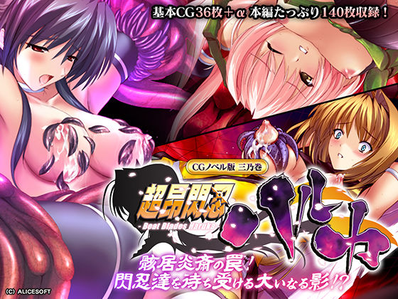 超昂閃忍ハルカ CGノベル版 三乃巻 〜骸居炎斎の罠！閃忍達を待ち受ける大いなる影！？〜(どろっぷす！) [d_243598]