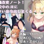 常識改変ノート！学校中のJKにエロい命令出しまくる(恥辱スキー) [d_245547]