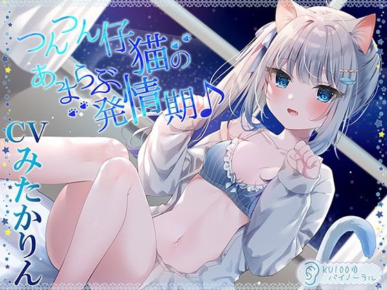 つんつん仔猫のあまらぶ発情期♪【KU100バイノーラル】(居酒屋少女) [d_249823]