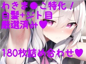 脇フェチ 白髪＋ジト目特化！わきわき詰め合わせ180枚！！(サークルビル) [d_246564]
