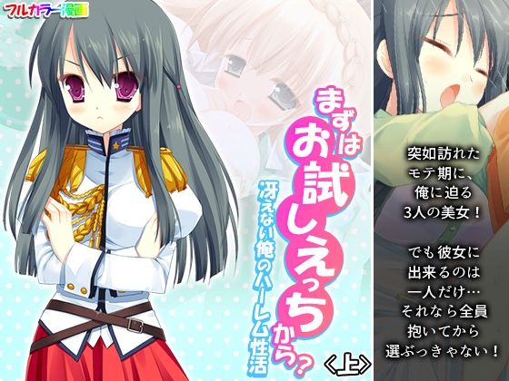 まずはお試しえっちから？冴えない俺のハーレム性活 上(悶々堂) [d_253388]