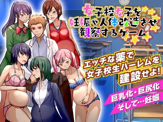 女子校女子を妊娠や人体改造させ観察するゲーム(Are！) [d_254922]