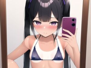 自撮り彼女。(えーあいあーと) [d_247288]