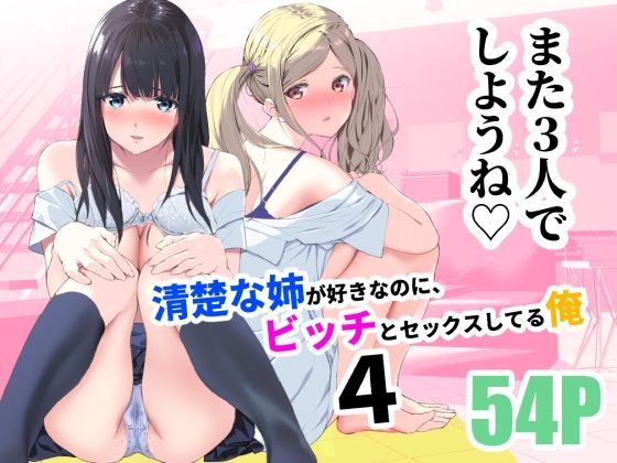 清楚な姉が好きなのに、ビッチとセックスしてる俺4(裏FMO) [d_255016]