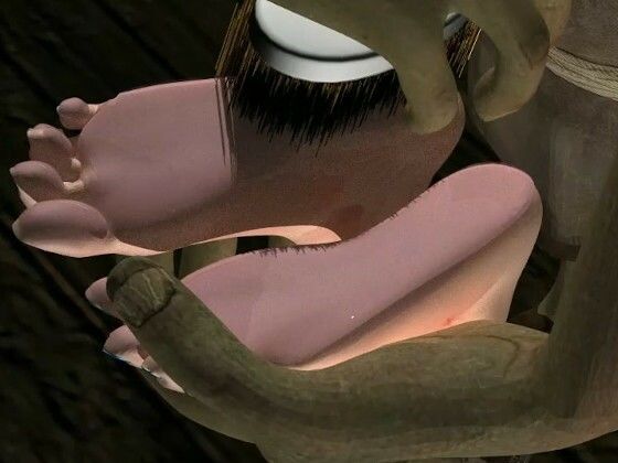 Foot torture by goblin(SFL) [d_256504]