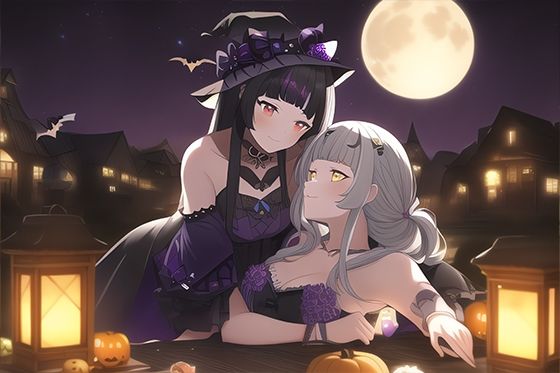 まじょっこ 全年齢向け / vol.2 魔女村のハロウィン （37枚）(AngelAkiha) [d_248210]