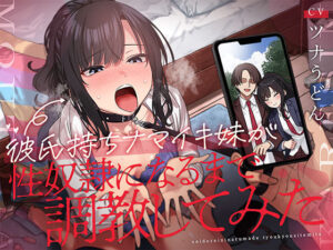 彼氏持ちナマイキ妹が性奴●になるまで調教してみた(アンテロス) [d_260635]