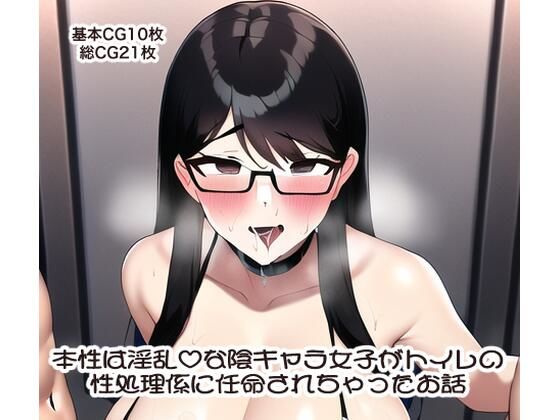 本性は淫乱？な陰キャラ女子がトイレの性処理係に任命されちゃったお話(ぷりんたあ) [d_249119]