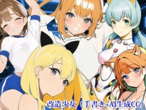 改造少女（手書き＋AI生成CG）(改造少女 Cyborg Girls) [d_252356]