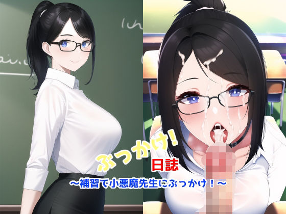 ぶっかけ！日誌 〜補習で小悪魔先生にぶっかけ！〜(AIイラストコレクション) [d_254287]