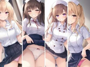 004［33枚］おパンツを見せてくれるナースちゃん(aianimegirl) [d_256720]