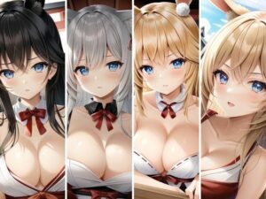 011［44枚］ウサ耳巫女の巨乳ちゃん（新年記念＋11枚オマケ付き）(aianimegirl) [d_256734]