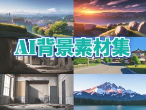 AI背景素材集(キュキュキュのQのQ) [d_257092]