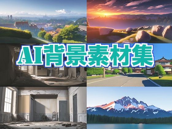 AI背景素材集(キュキュキュのQのQ) [d_257092]