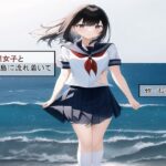 無愛想女子と無人島に流れ着いて(もものま) [d_257634]