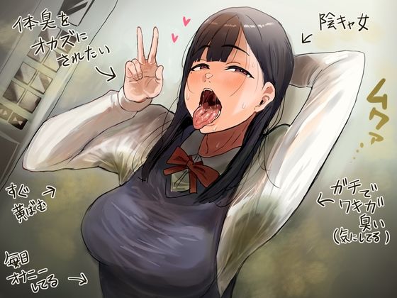 ドスケベ腋臭JK(カベホクロ) [d_268116]