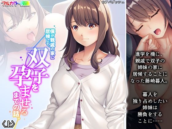 僕が親戚の家に居候して、双子を孕ませるまでの話。 上(悶々堂) [d_268878]