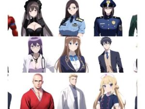 【職業別キャラクター立ち絵5】著作権フリーの高解像度画像素材（100枚）(Game Material Store) [d_259099]