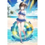 第5号 洋服デザイン資料集 〜日常の服・下着・水着編〜(AI神) [d_265581]