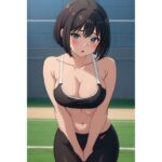 元気で健康的なスポーツ女子の画像集(技術的特異点) [d_267562]